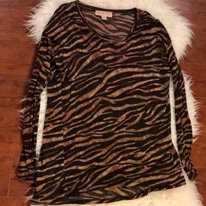 Michael Kors Small Tiger Stripe Top